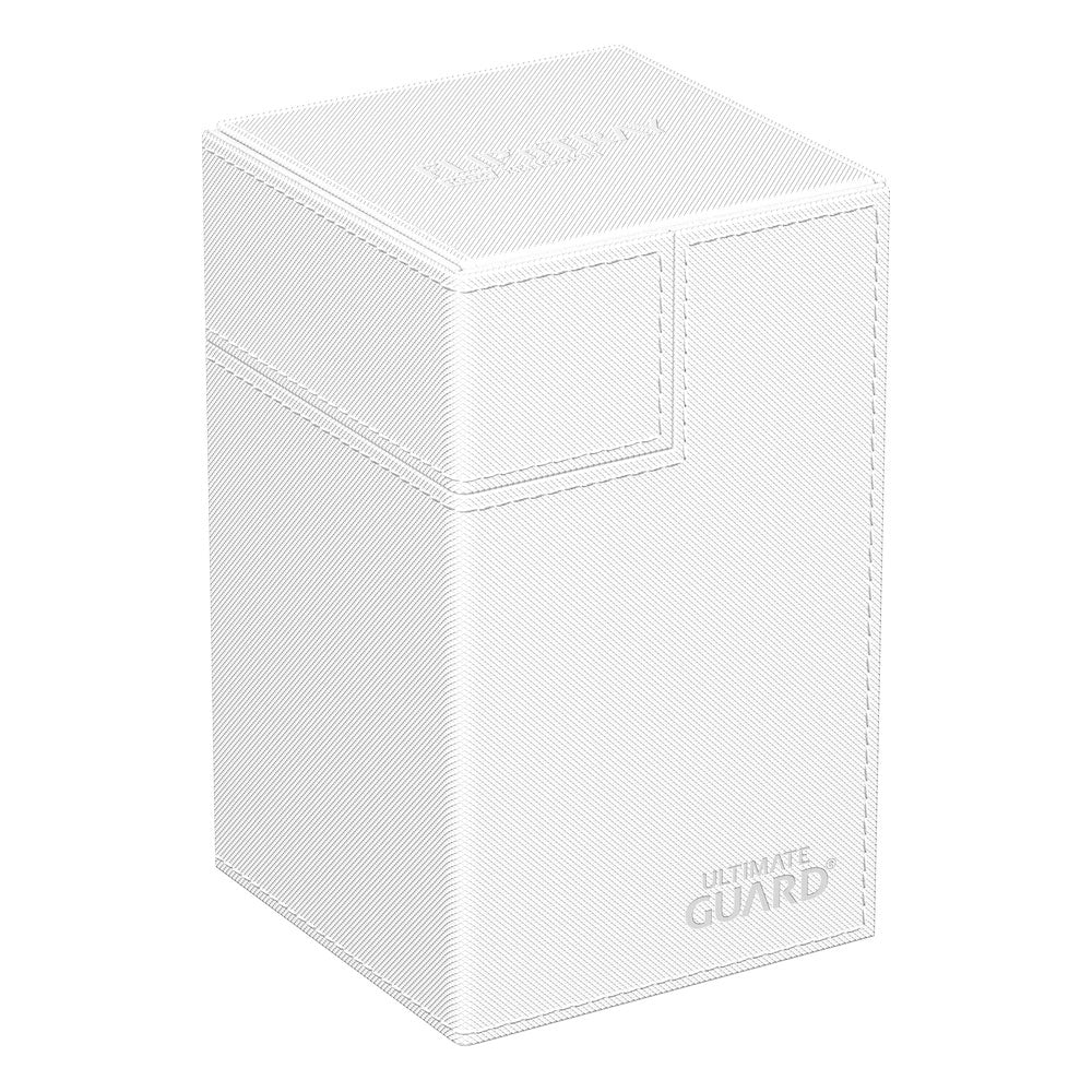 Ultimate Guard Flip'n'Tray 100+ Xenoskin Deck Box Bianco