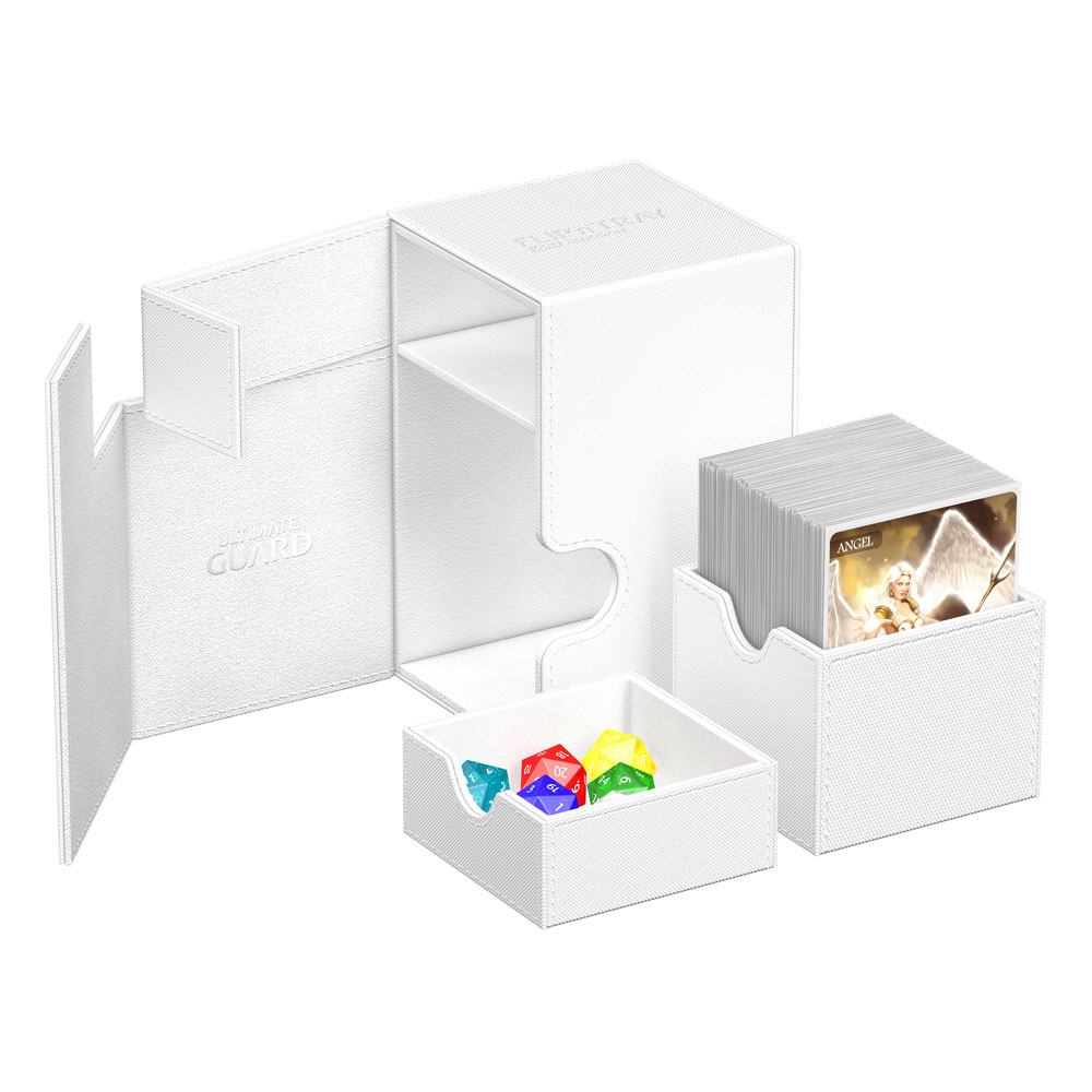 Ultimate Guard Flip'n'Tray 100+ Xenoskin Deck Box Bianco