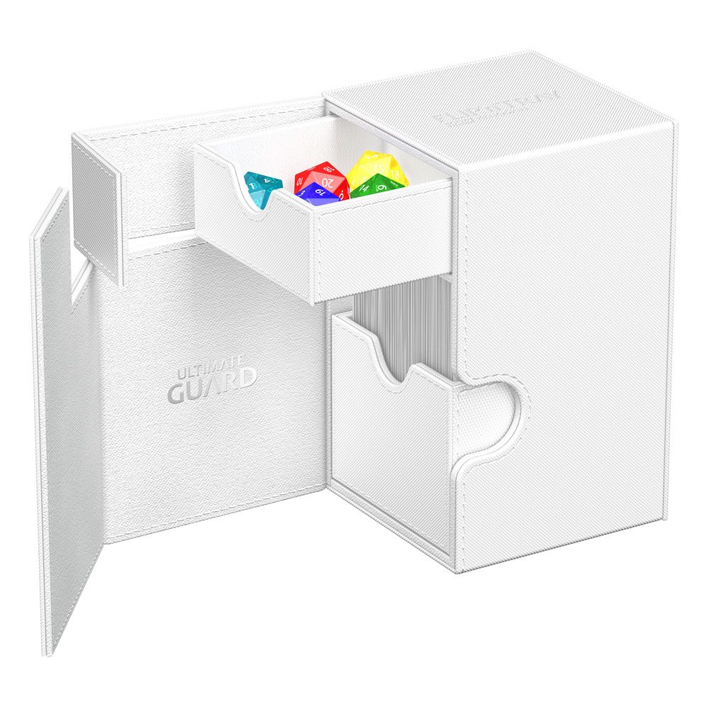 Ultimate Guard Flip'n'Tray 100+ Xenoskin Deck Box Bianco