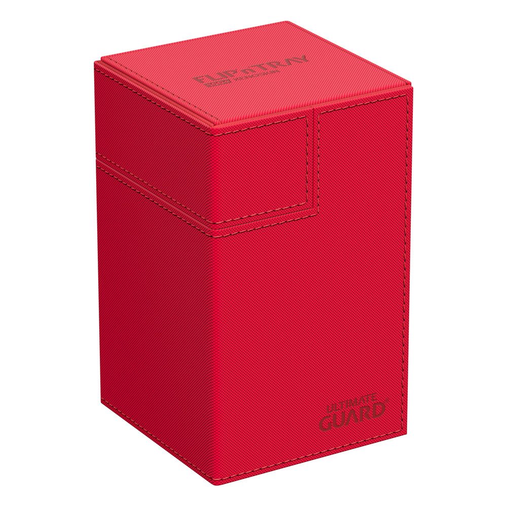 Ultimate Guard Flip'n'Tray 100+ Xenoskin Deck Box - Rosso