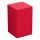 Ultimate Guard Flip'n'Tray 100+ Xenoskin Deck Box - Rosso