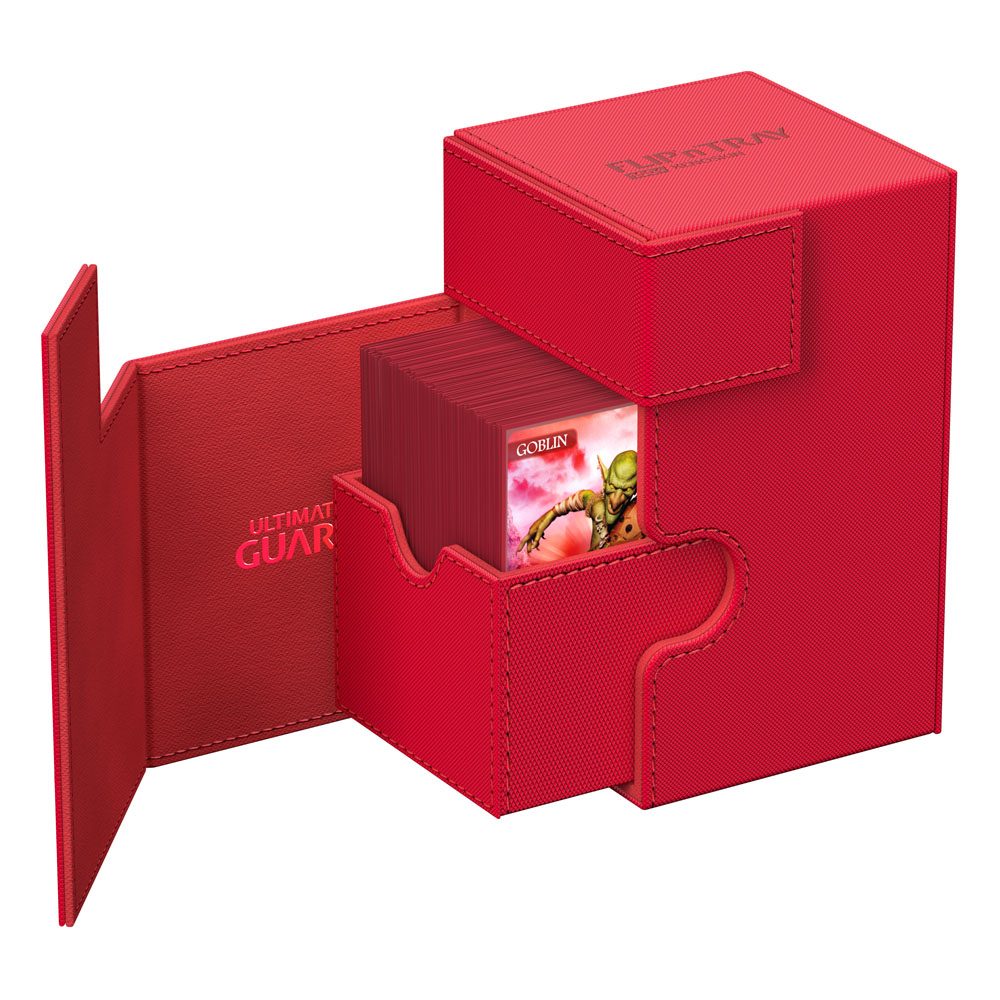 Ultimate Guard Flip'n'Tray 100+ Xenoskin Deck Box - Rosso