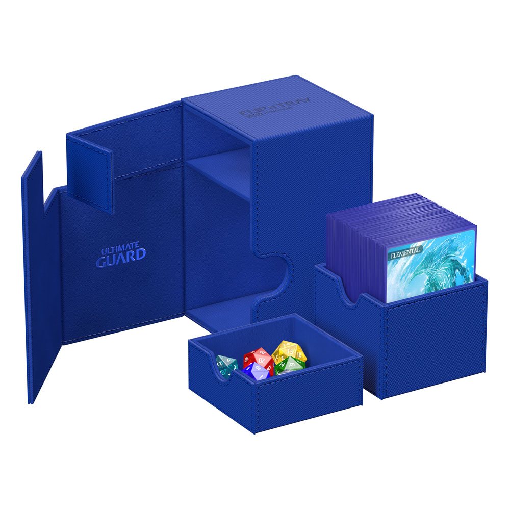 Ultimate Guard Flip'n'Tray 100+ Xenoskin Deck Box - Blu