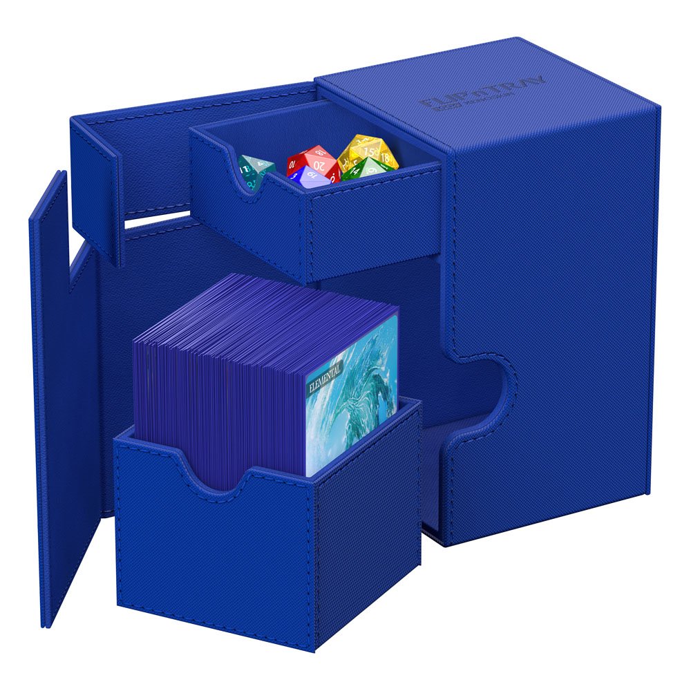 Ultimate Guard Flip'n'Tray 100+ Xenoskin Deck Box - Blu