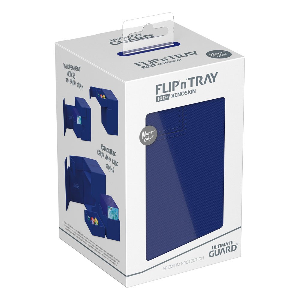 Ultimate Guard Flip'n'Tray 100+ Xenoskin Deck Box - Blu
