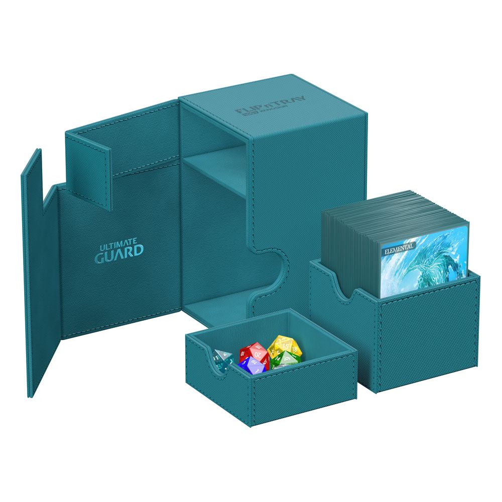 Ultimate Guard Flip'n'Tray 100+ Xenoskin Deck Box - Petrol