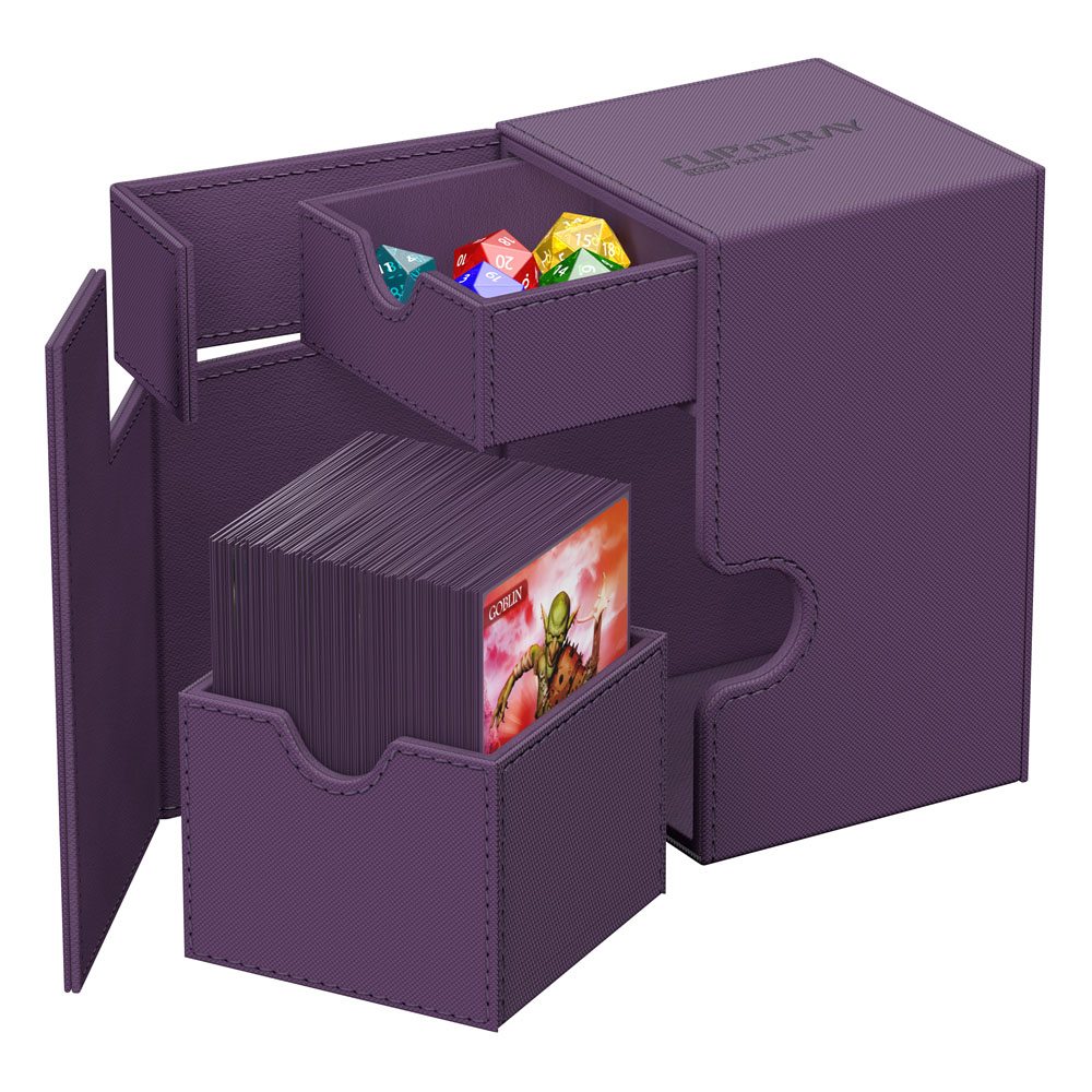 Ultimate Guard Flip'n'Tray 100+ Xenoskin Porta Mazzi Viola