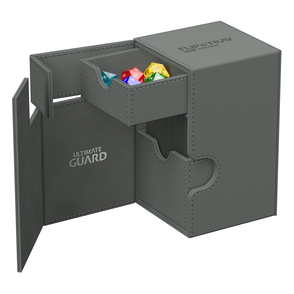 Ultimate Guard Flip'n'Tray 100+ Xenoskin Deck Box - Grigia