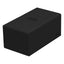Ultimate Guard Twin Flip'n'Tray 200+ Xenoskin - Deck box nera per 200+ carte