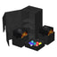 Ultimate Guard Twin Flip'n'Tray 200+ Xenoskin - Deck box nera per 200+ carte