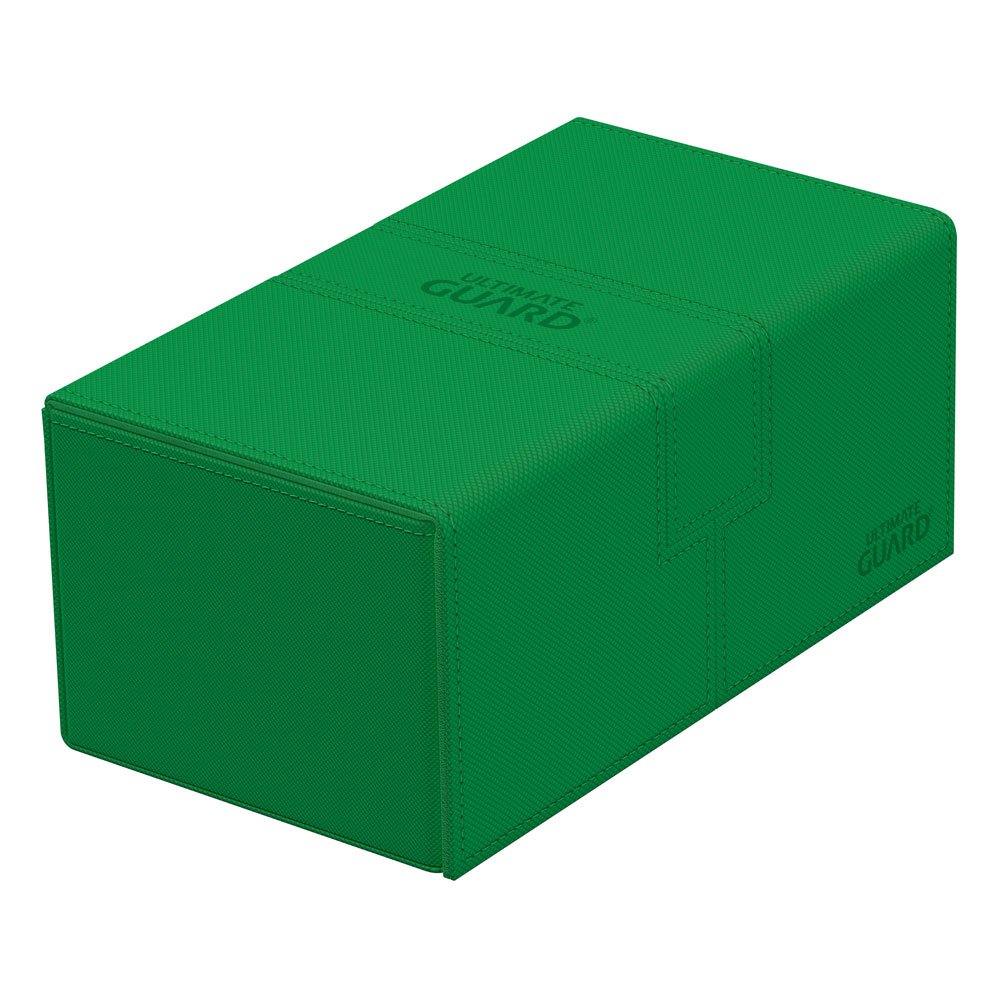 Ultimate Guard Twin Flip'n'Tray 200+ Xenoskin Deck Box Verde