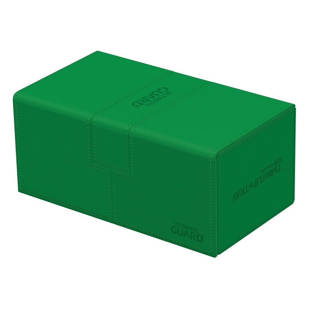 Ultimate Guard Twin Flip'n'Tray 200+ Xenoskin Deck Box Verde