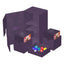 Ultimate Guard Twin Flip'n'Tray 200+ Xenoskin - Deck Box Viola per TCG