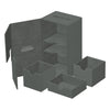 Ultimate Guard - Twin Flip`n`Tray 200+ XenoSkin Monocolor - Grey