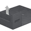 Ultimate Guard Arkhive 400+ Xenoskin - Custodia per carte grigia