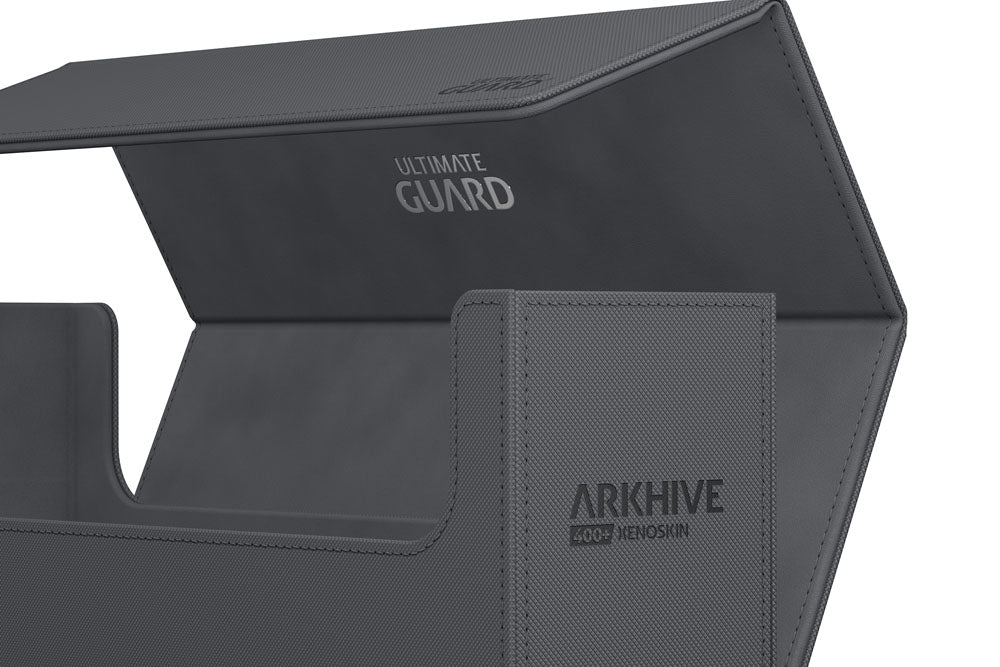 Ultimate Guard Arkhive 400+ Xenoskin - Custodia per carte grigia