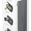 Ultimate Guard Arkhive 400+ Xenoskin - Custodia per carte grigia