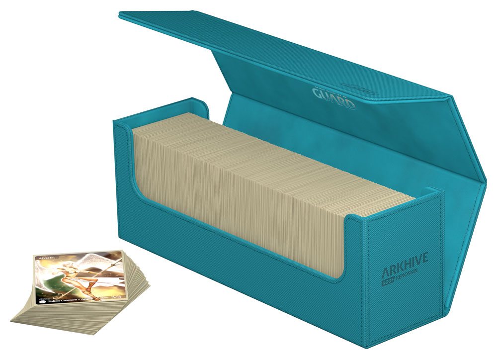 Ultimate Guard Arkhive 400+ Xenoskin Portacarte Magnetico - Petrol