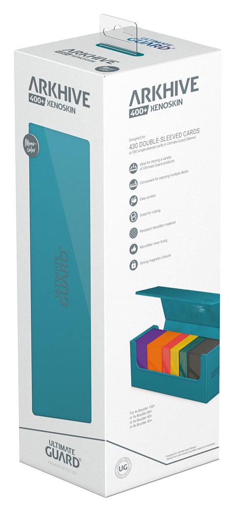 Ultimate Guard Arkhive 400+ Xenoskin Portacarte Magnetico - Petrol