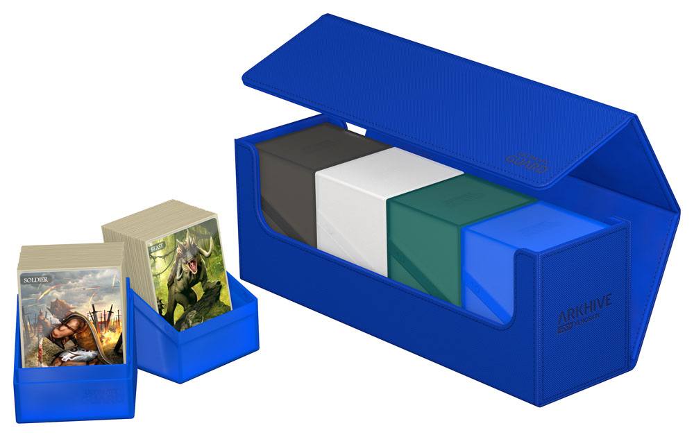Ultimate Guard Arkhive 400+ Xenoskin - Portacarte Blu