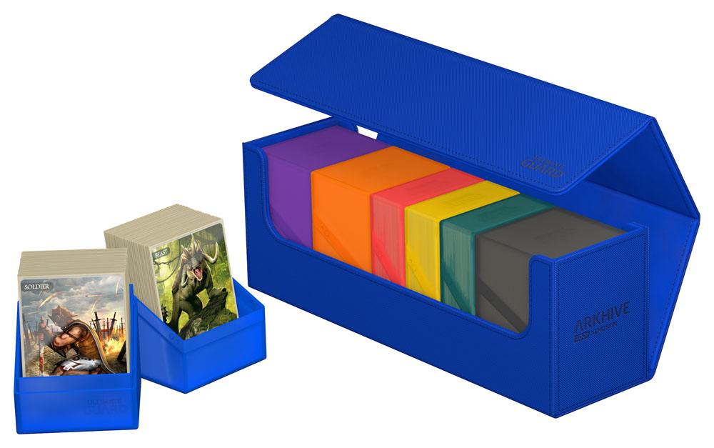 Ultimate Guard Arkhive 400+ Xenoskin - Portacarte Blu