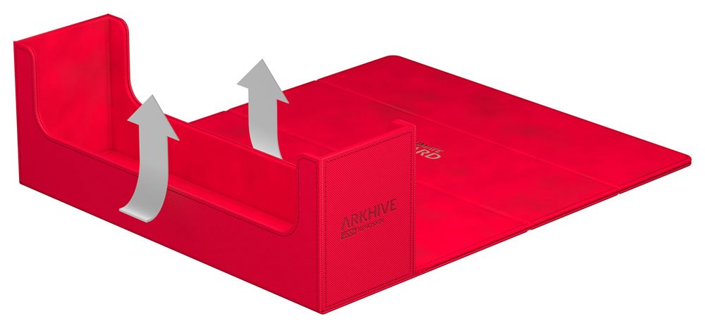 Ultimate Guard Arkhive 400+ Xenoskin - Custodia per carte rossa