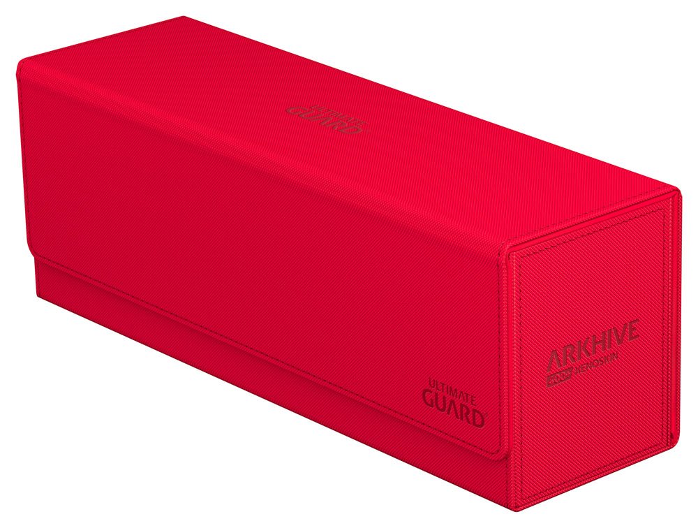 Ultimate Guard Arkhive 400+ Xenoskin - Custodia per carte rossa