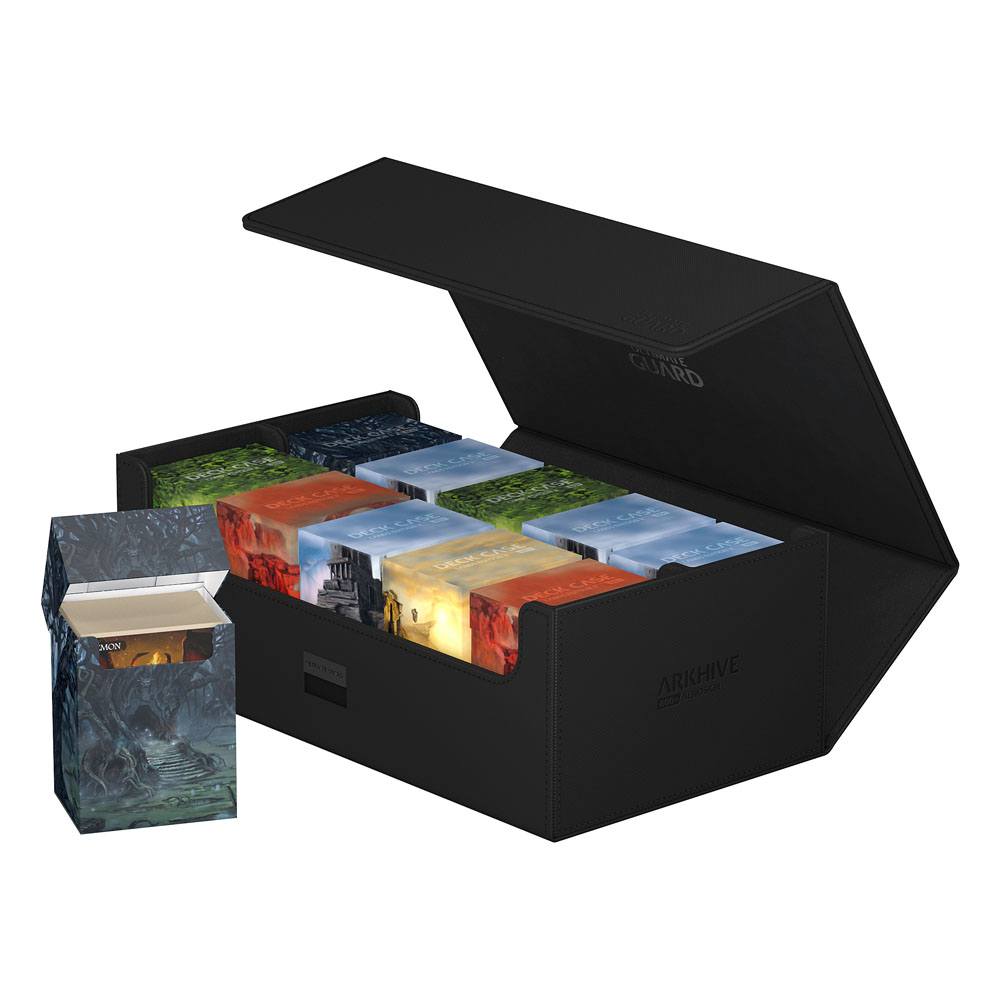 Ultimate Guard Arkhive 800+ Xenoskin - Custodia per carte nera