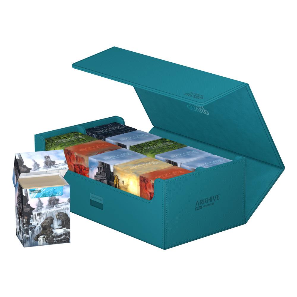 Ultimate Guard Arkhive 800+ Xenoskin - Portacarte Petrol