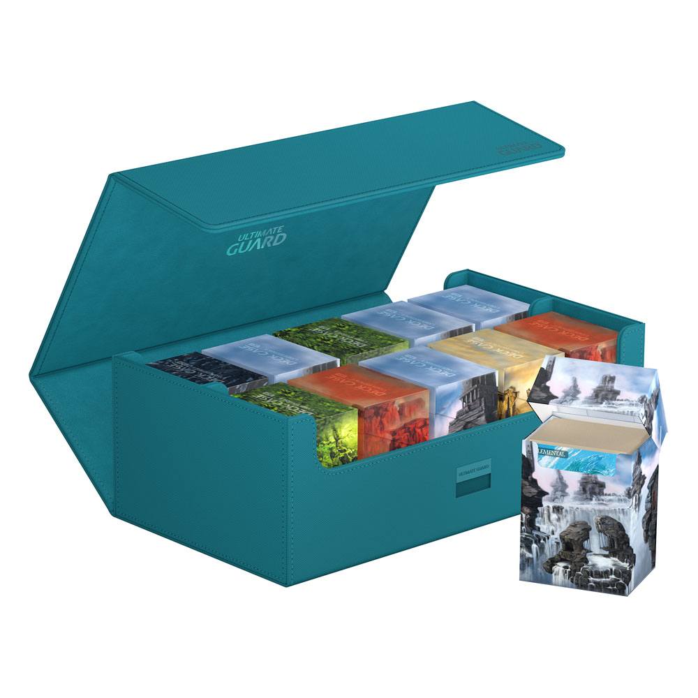 Ultimate Guard Arkhive 800+ Xenoskin - Portacarte Petrol