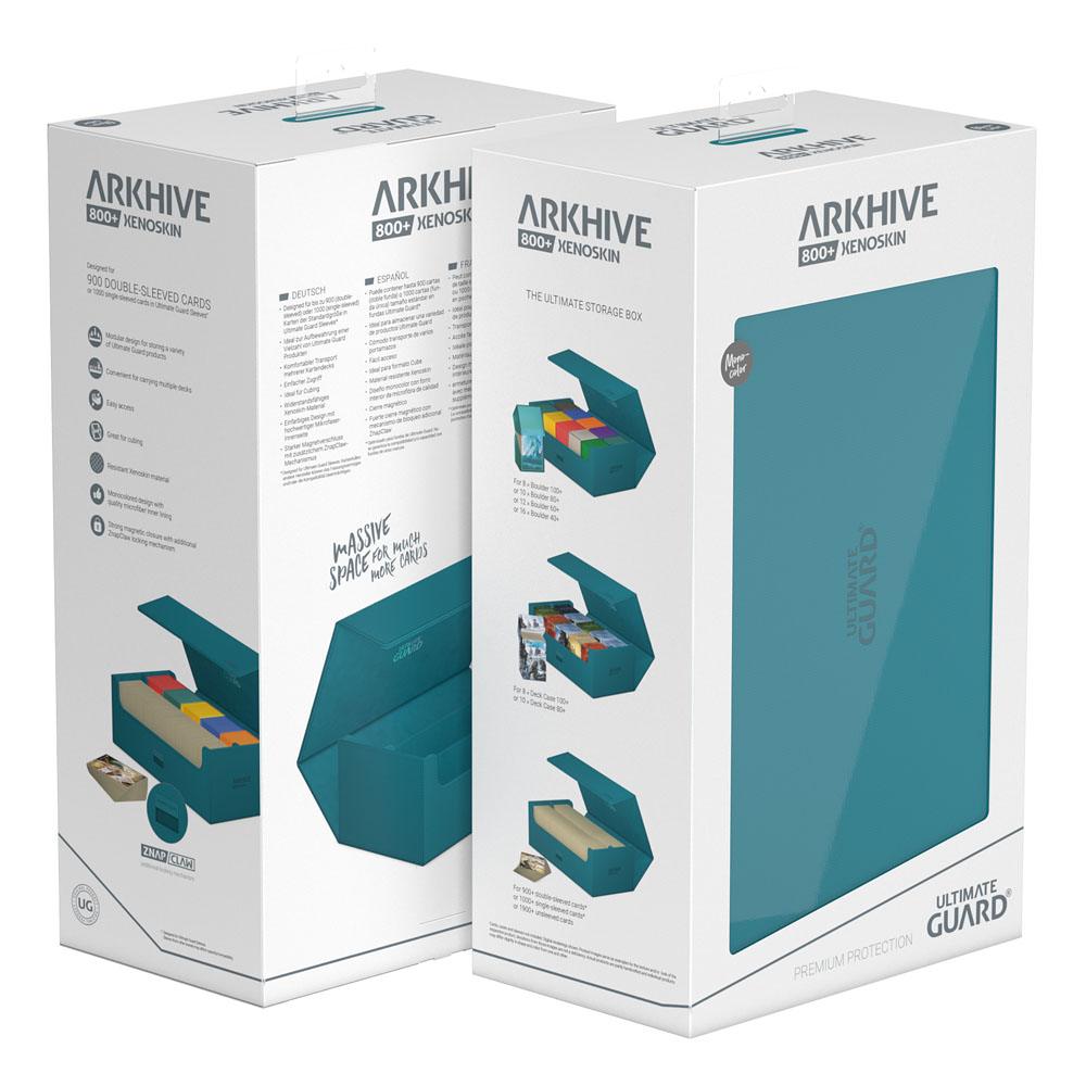 Ultimate Guard Arkhive 800+ Xenoskin - Portacarte Petrol