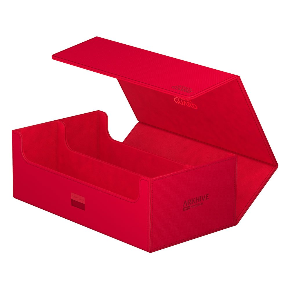 Ultimate Guard Arkhive 800+ Xenoskin - Custodia per carte rossa