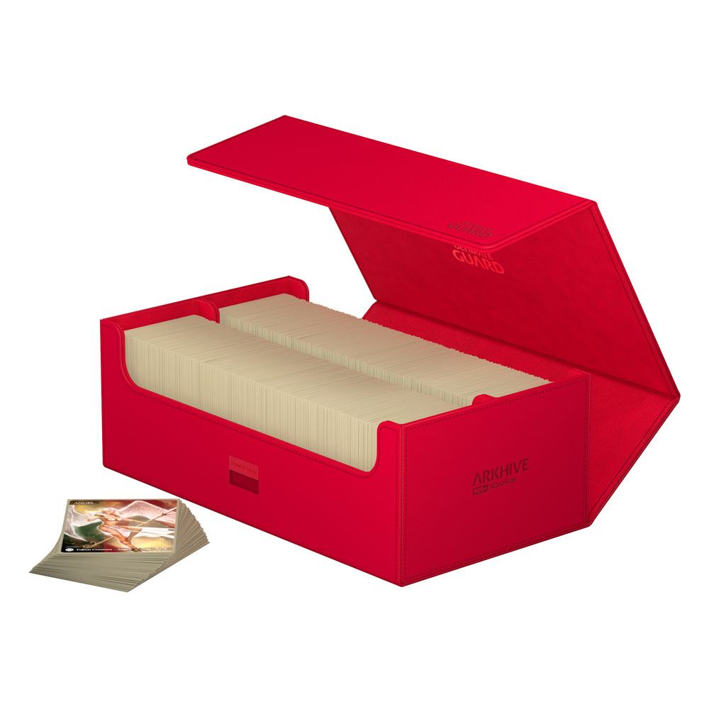 Ultimate Guard Arkhive 800+ Xenoskin - Custodia per carte rossa
