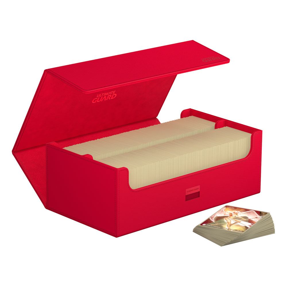 Ultimate Guard Arkhive 800+ Xenoskin - Custodia per carte rossa