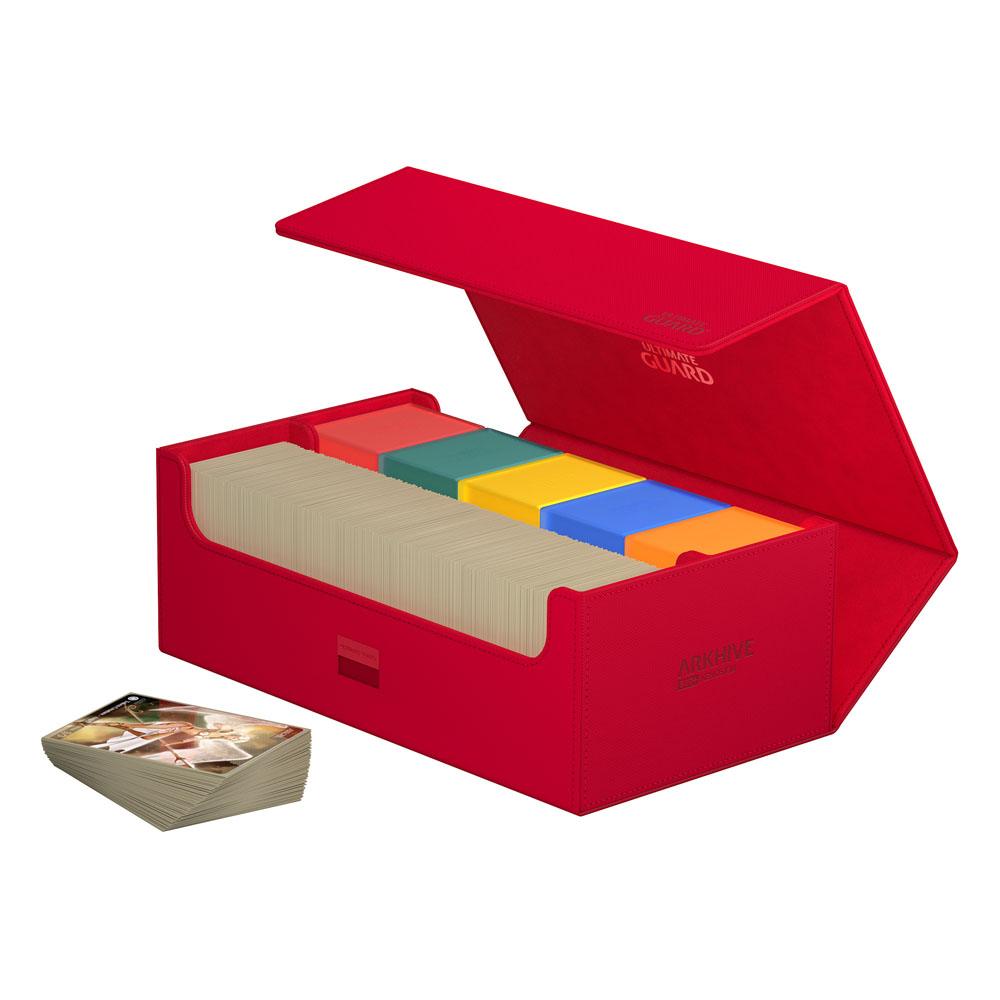 Ultimate Guard Arkhive 800+ Xenoskin - Custodia per carte rossa