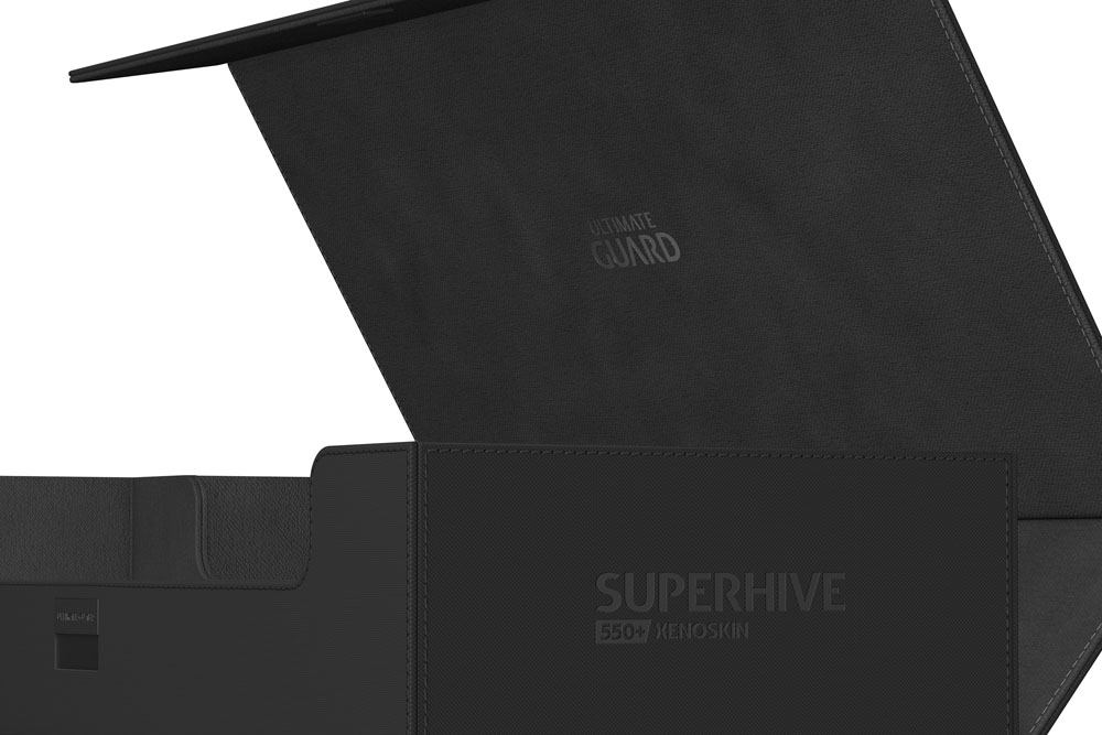 Ultimate Guard Superhive 550+ Xenoskin - Custodia portacarte nera