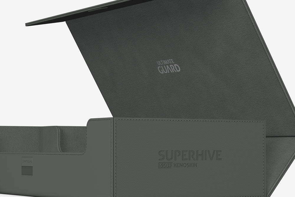 Ultimate Guard Superhive 550+ Xenoskin - Custodia portacarte grigia