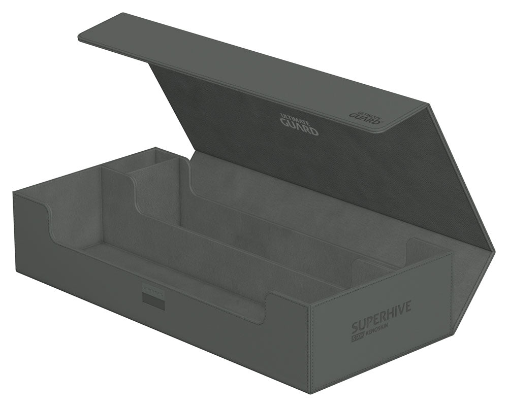 Ultimate Guard Superhive 550+ Xenoskin - Custodia portacarte grigia
