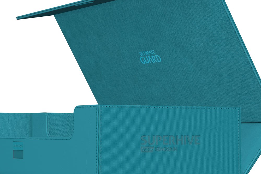 Ultimate Guard Superhive 550+ Xenoskin - Portacarte Petrol