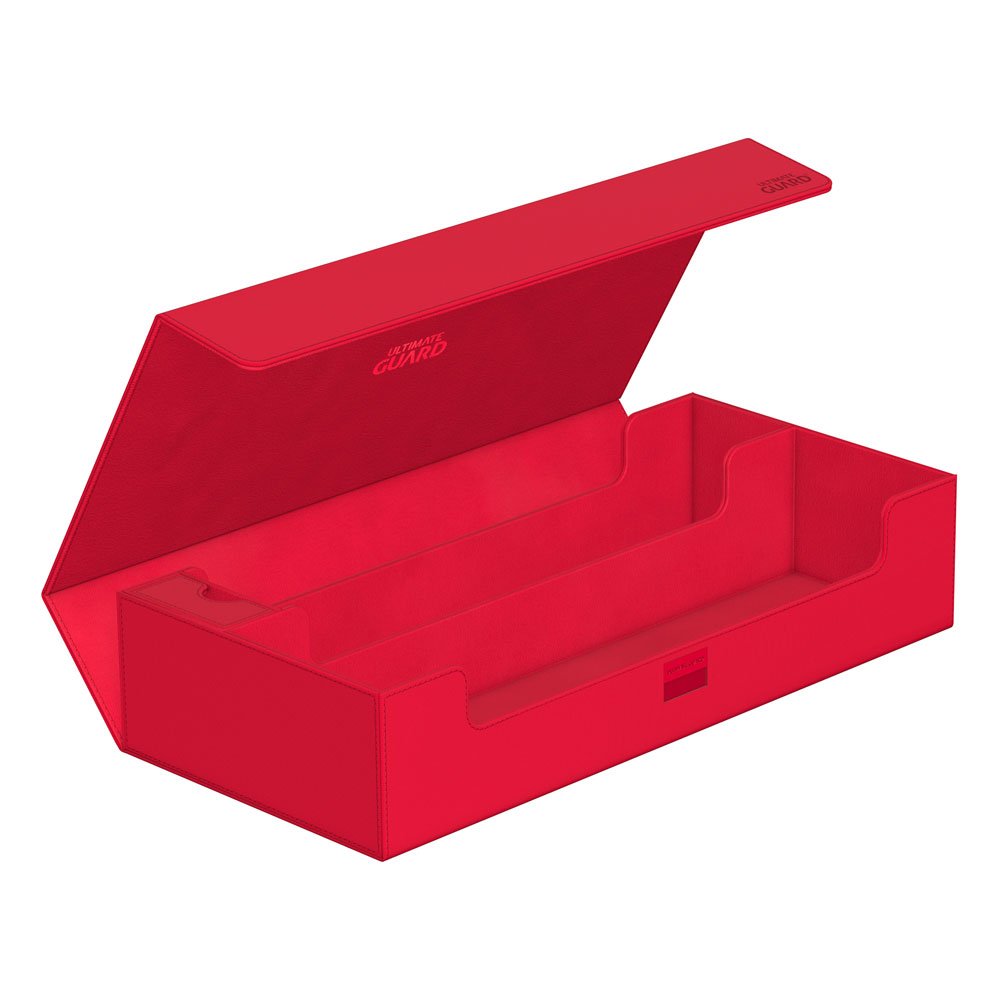 Ultimate Guard Superhive 550+ Xenoskin - Custodia portacarte rossa