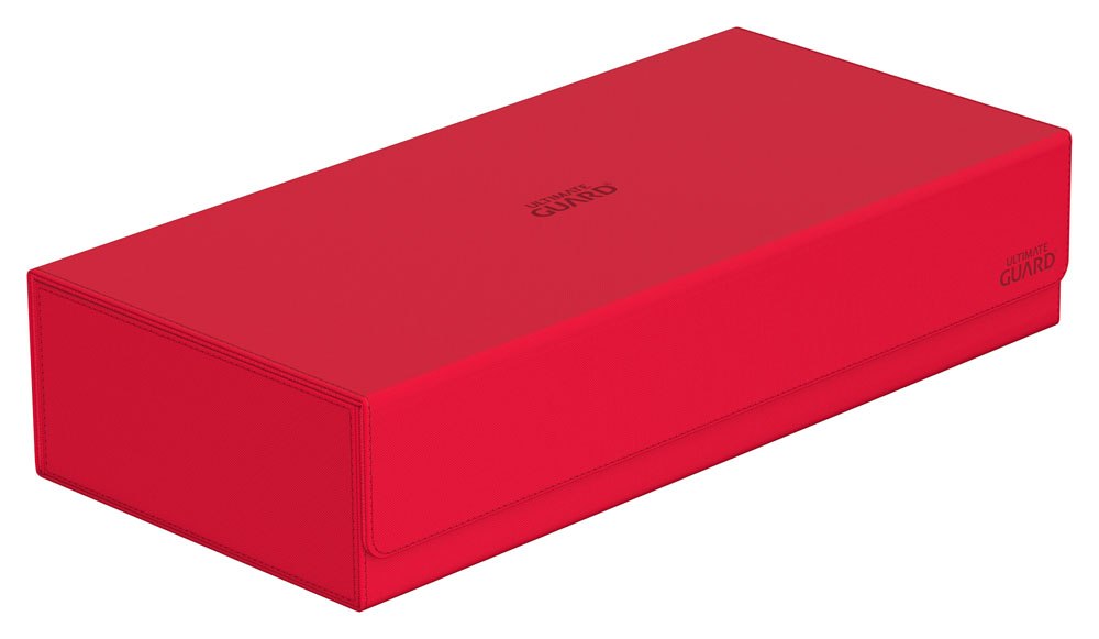 Ultimate Guard Superhive 550+ Xenoskin - Custodia portacarte rossa