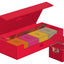 Ultimate Guard Superhive 550+ Xenoskin - Custodia portacarte rossa