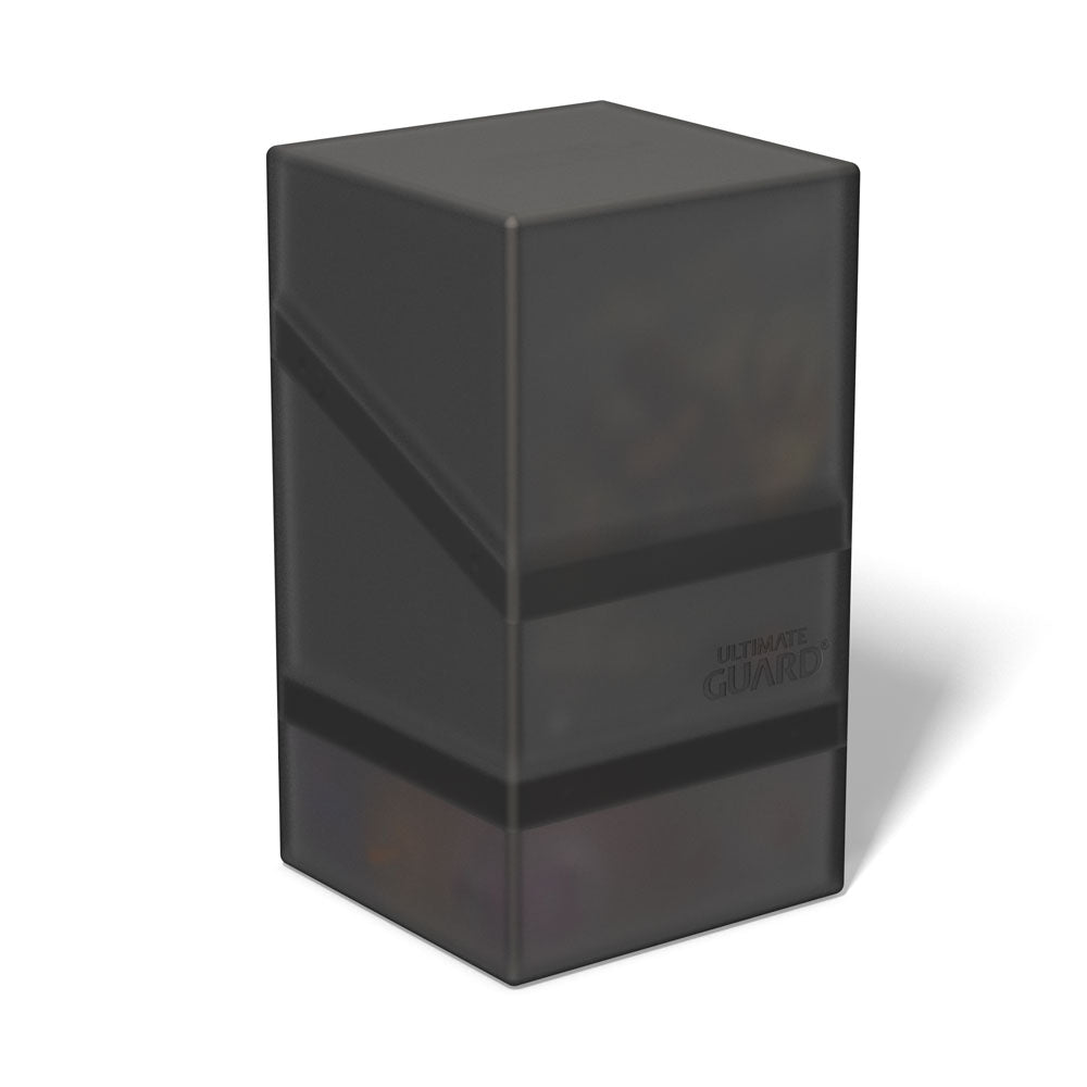 Ultimate Guard Boulder'n'Tray 100+ - Onyx: Deck Box con Vassoio Porta Accessori