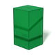 Ultimate Guard Boulder'n'Tray 100+ - Emerald - Portacarte con vassoio staccabile