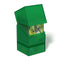Ultimate Guard Boulder'n'Tray 100+ - Emerald - Portacarte con vassoio staccabile