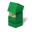 Ultimate Guard Boulder'n'Tray 100+ - Emerald - Portacarte con vassoio staccabile