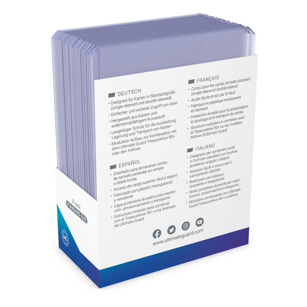Ultimate Guard Card Covers Toploading 35 pt - 25 Pezzi