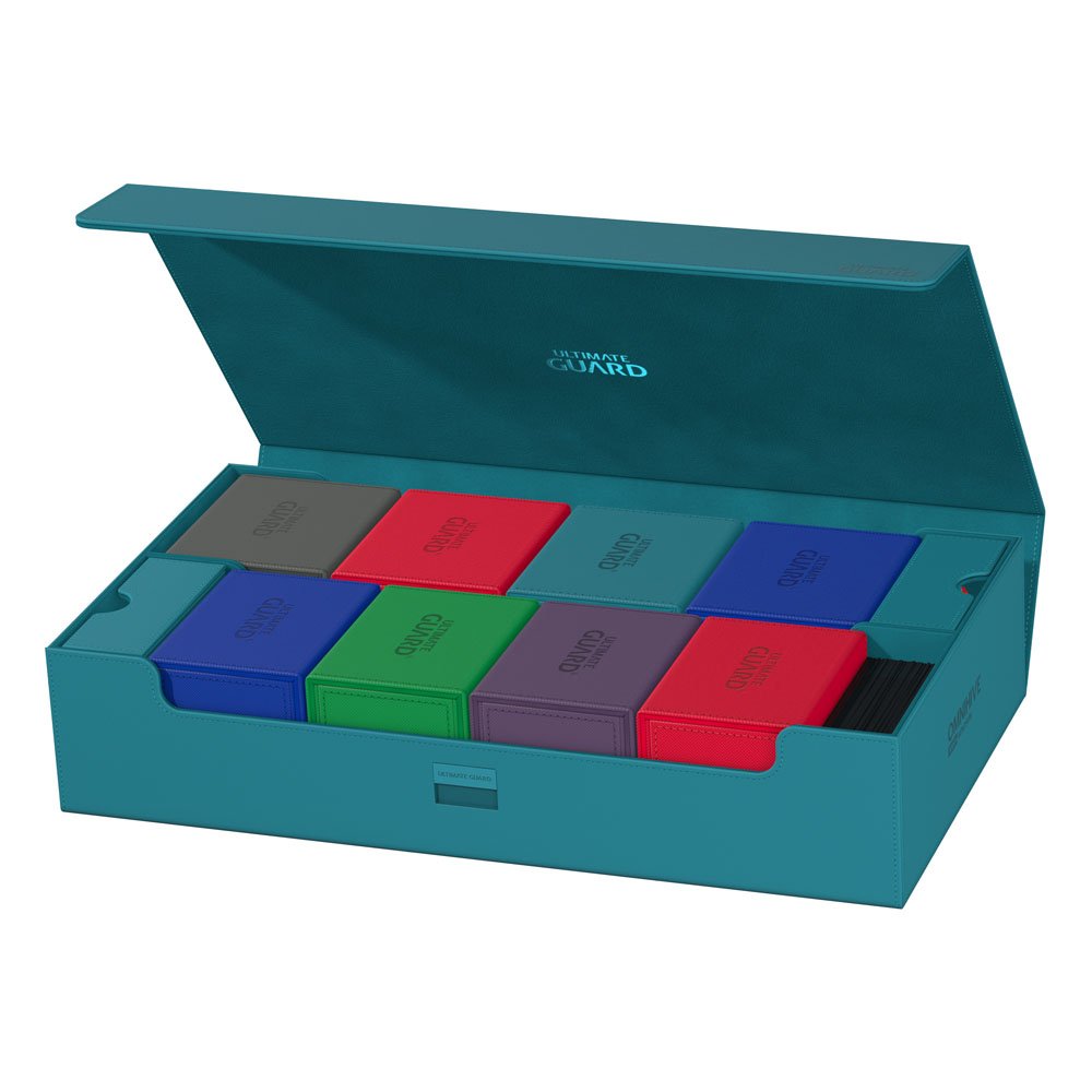 Ultimate Guard Omnihive 1000+ Xenoskin - Portacarte per TCG, colore Petrol