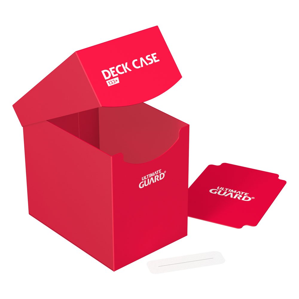 Ultimate Guard Deck Case 133+ - Deck box rossa per 133 carte doppie