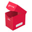 Ultimate Guard Deck Case 133+ - Deck box rossa per 133 carte doppie